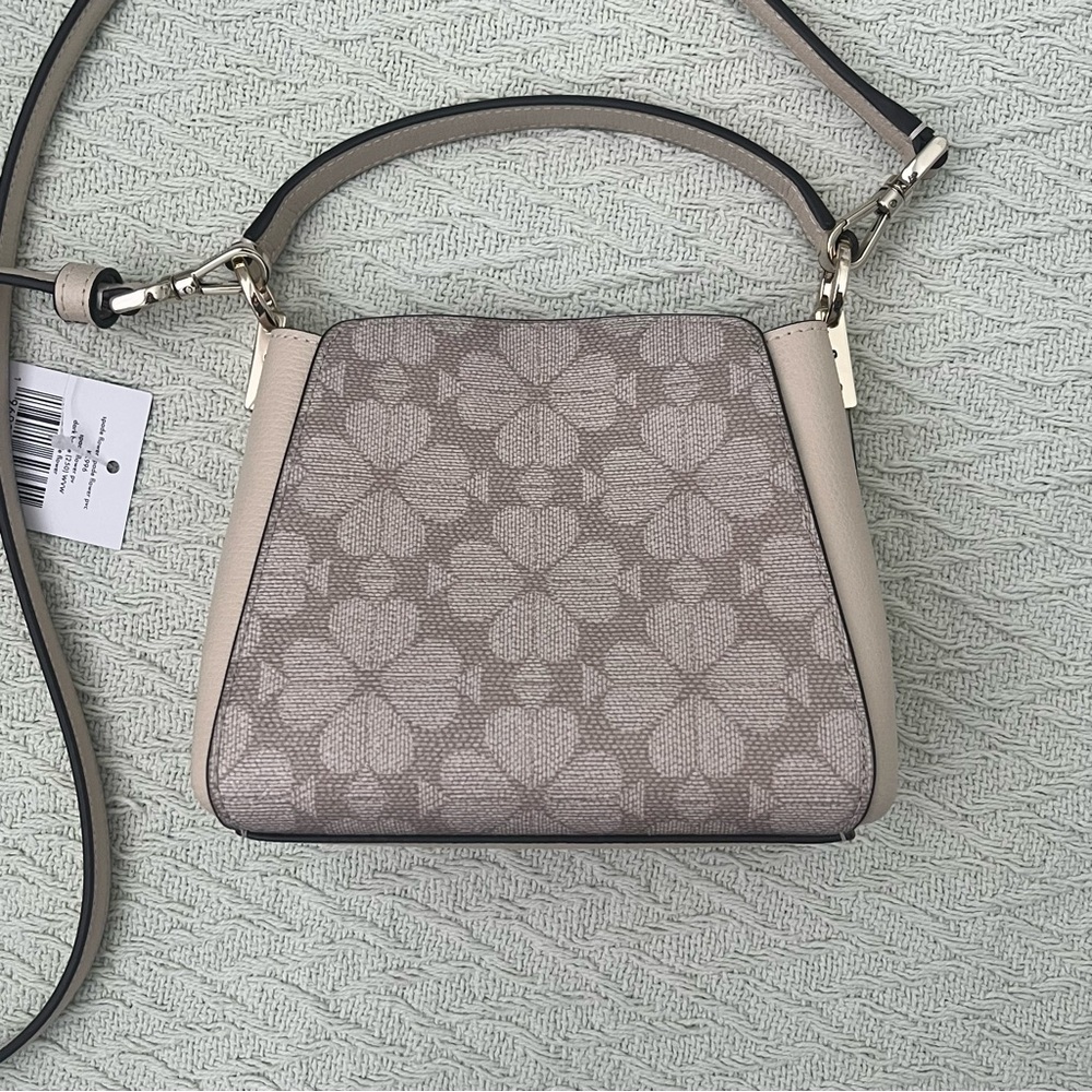 Kate Spade Dark Beige Mini Purse - Picture 2 of 9